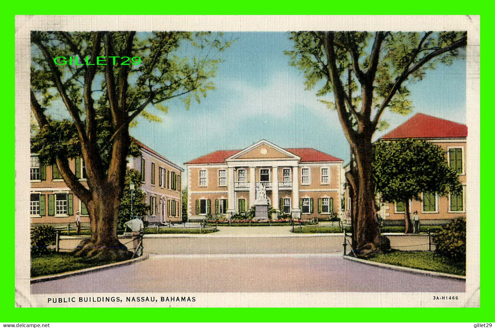 NASSAU, BAHAMAS - PUBLIC BUILDINGS -  CURT TEICH & CO INC - - Bahama's