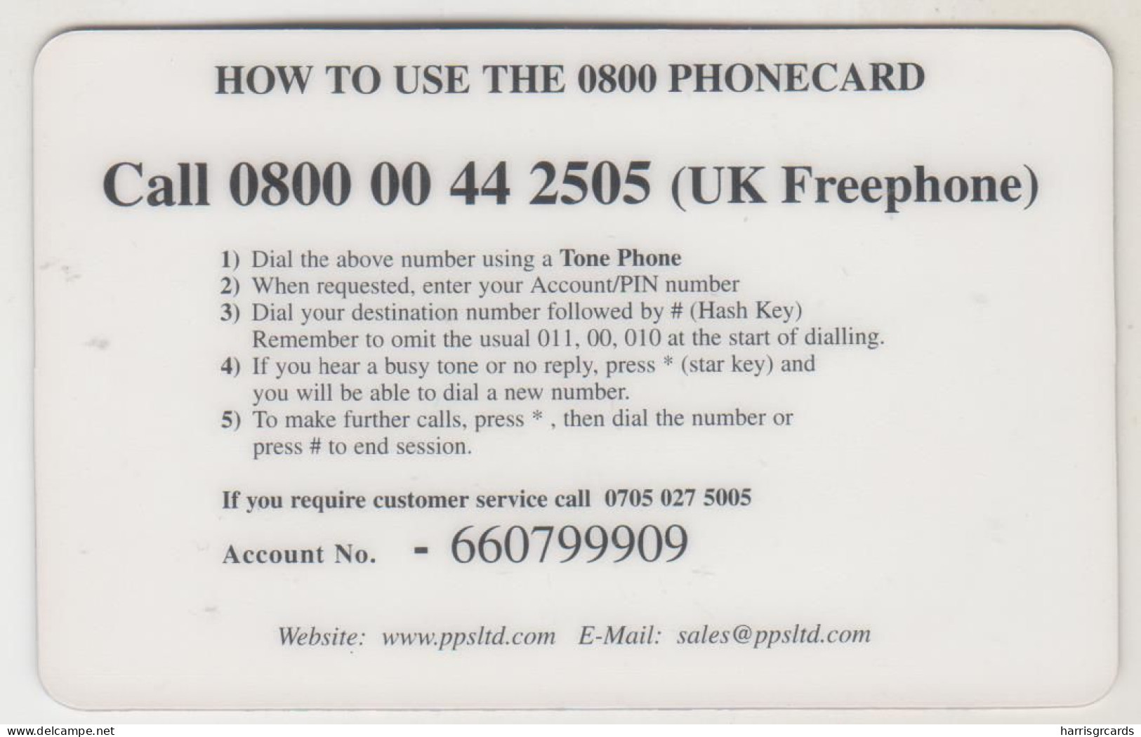 UK - 101 Dalmatians, Discount Phonecard , 10£, Mint, FAKE - Altri & Non Classificati