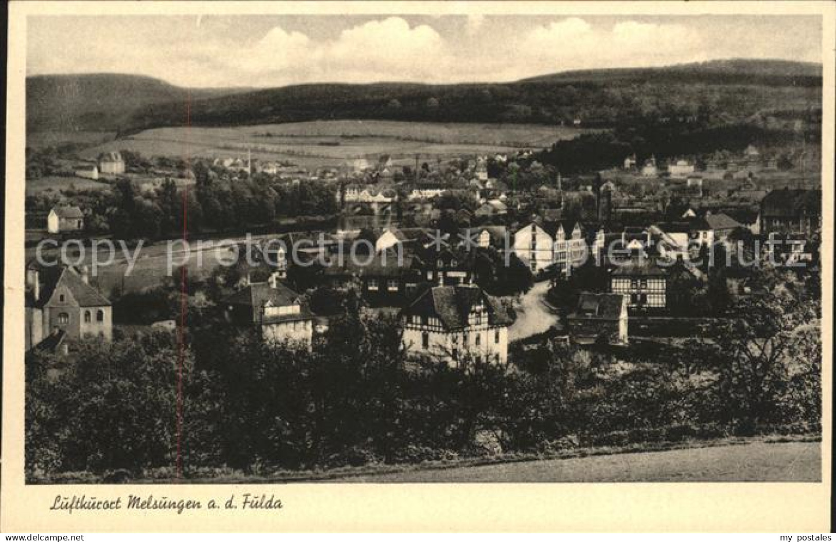 41600437 Melsungen Fulda Gesamtansicht Luftkurort An Der Fulda Melsungen - Melsungen