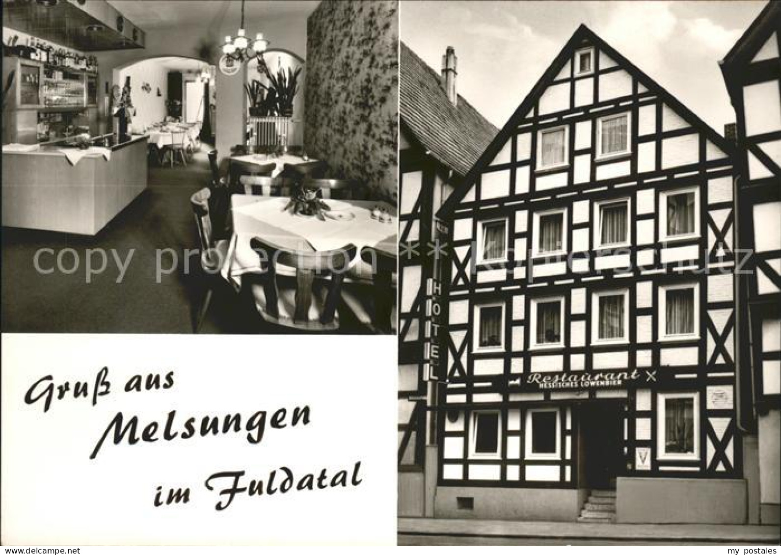 41600248 Melsungen Fulda Hotel Restaurant Zum Loewen Adelshausen - Melsungen