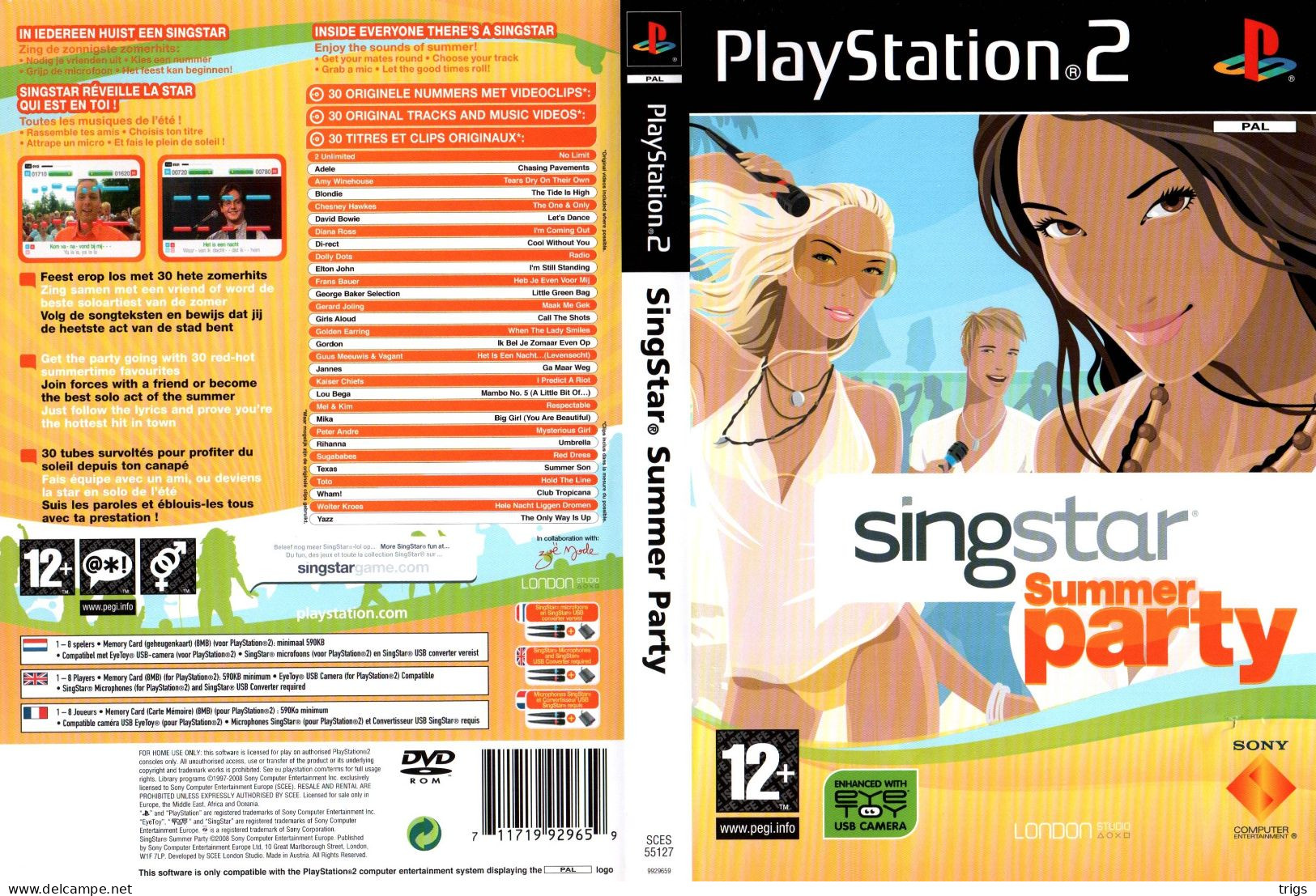 PlayStation 2 - Singstar: Summer Party - Playstation 2