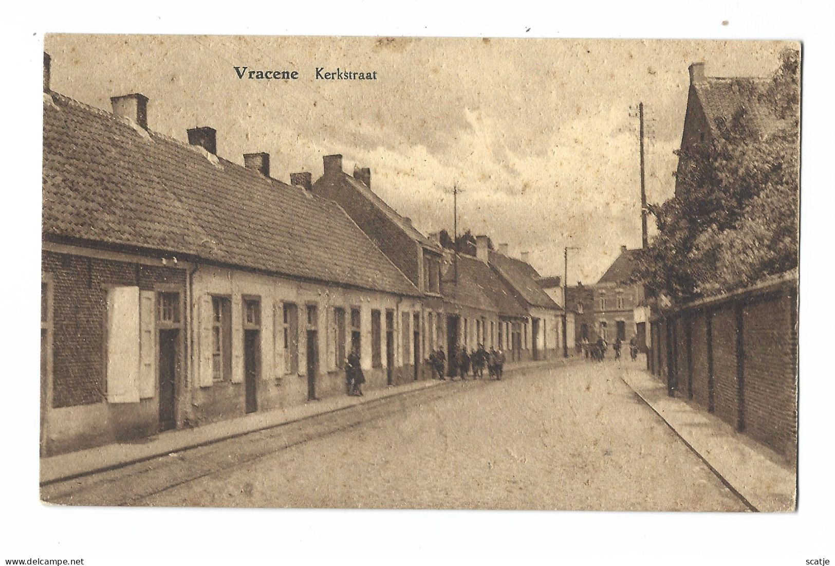 Vracene    -   Kerkstraat. - Beveren-Waas