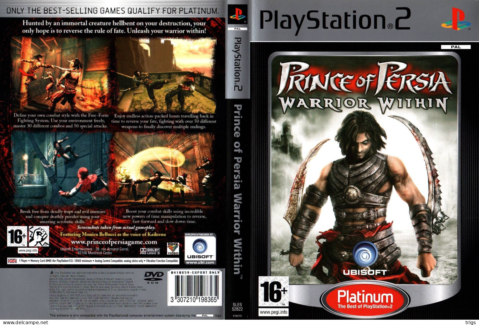 PlayStation 2 - Prince Of Persia: Warrior Within - Playstation 2