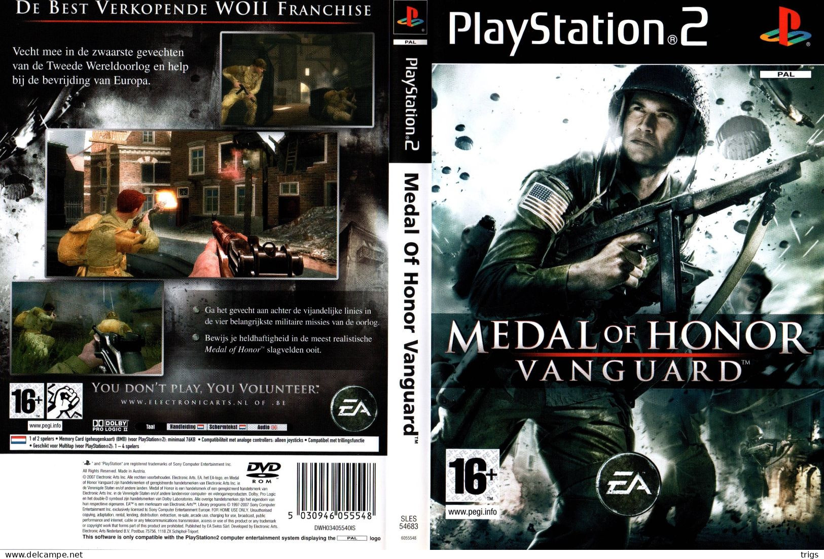 PlayStation 2 - Medal Of Honor: Vanguard - Playstation 2