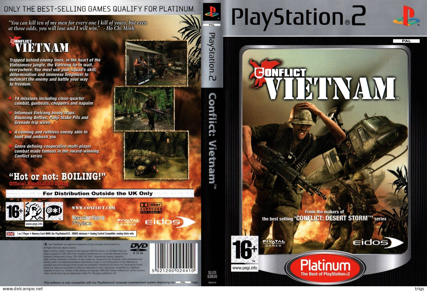 PlayStation 2 - Conflict: Vietnam - Playstation 2