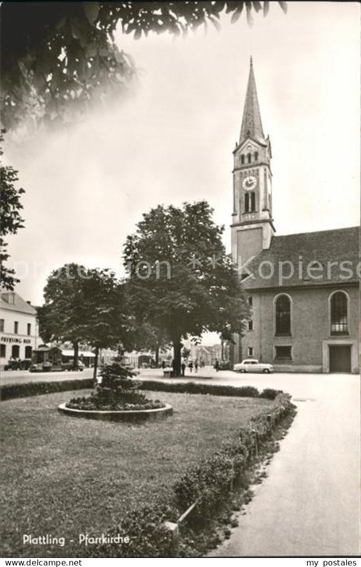 41599827 Plattling Isar Bayern Pfarrkirche Plattling - Plattling