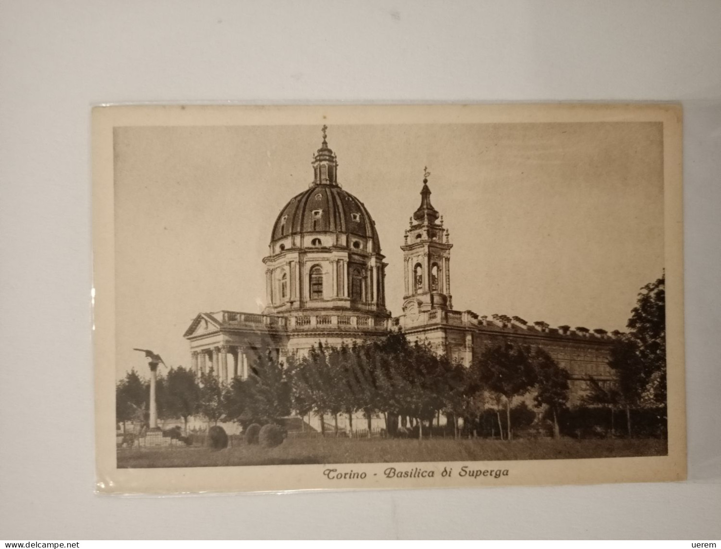 PIEMONTE TORINO 1 BASILICA DI SUPERGA 2 Formato Piccolo Non Viaggiata Anni 30/40 Condizioni Buone - Églises