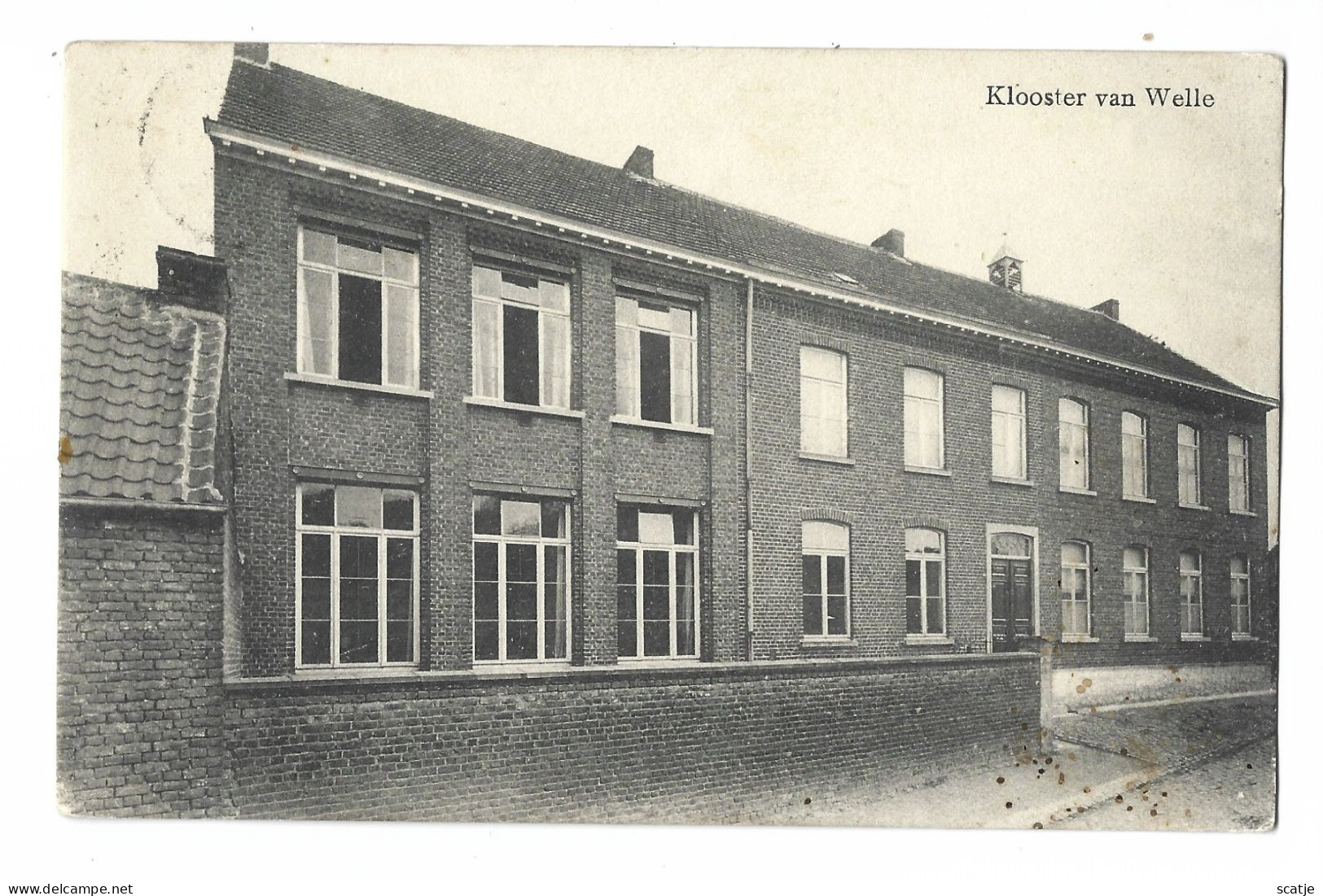 Welle.   -   Klooster Van Welle   -   1923    Naar   Sint Nicolaas - Denderleeuw