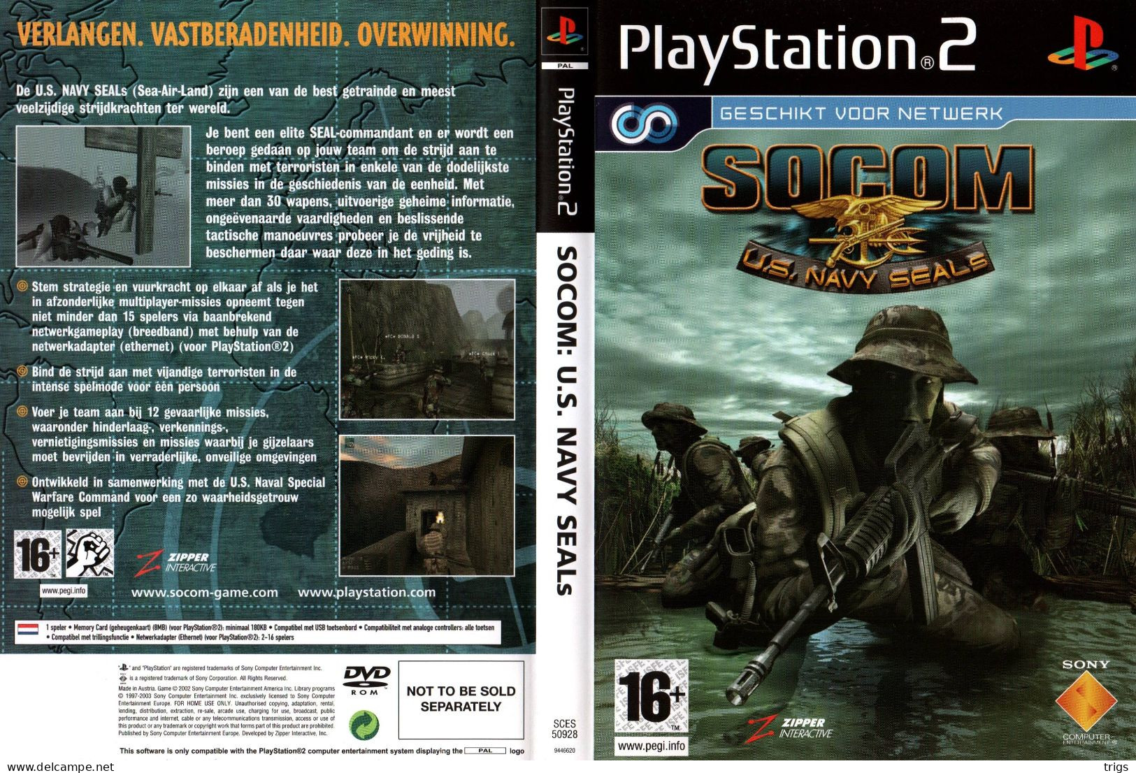 PlayStation 2 - SOCOM: U. S. Navy Seals - Playstation 2