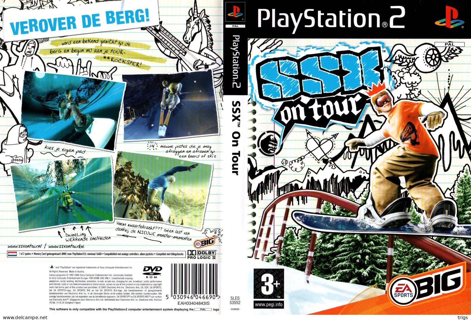 PlayStation 2 - SSX On Tour - Playstation 2