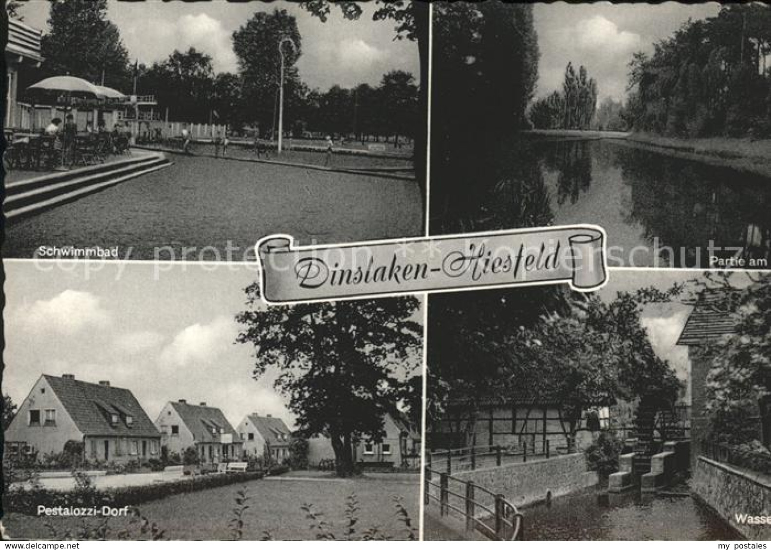 41599776 Hiesfeld Pestalozzi-Dorf Schwimmbad Dinslaken - Dinslaken
