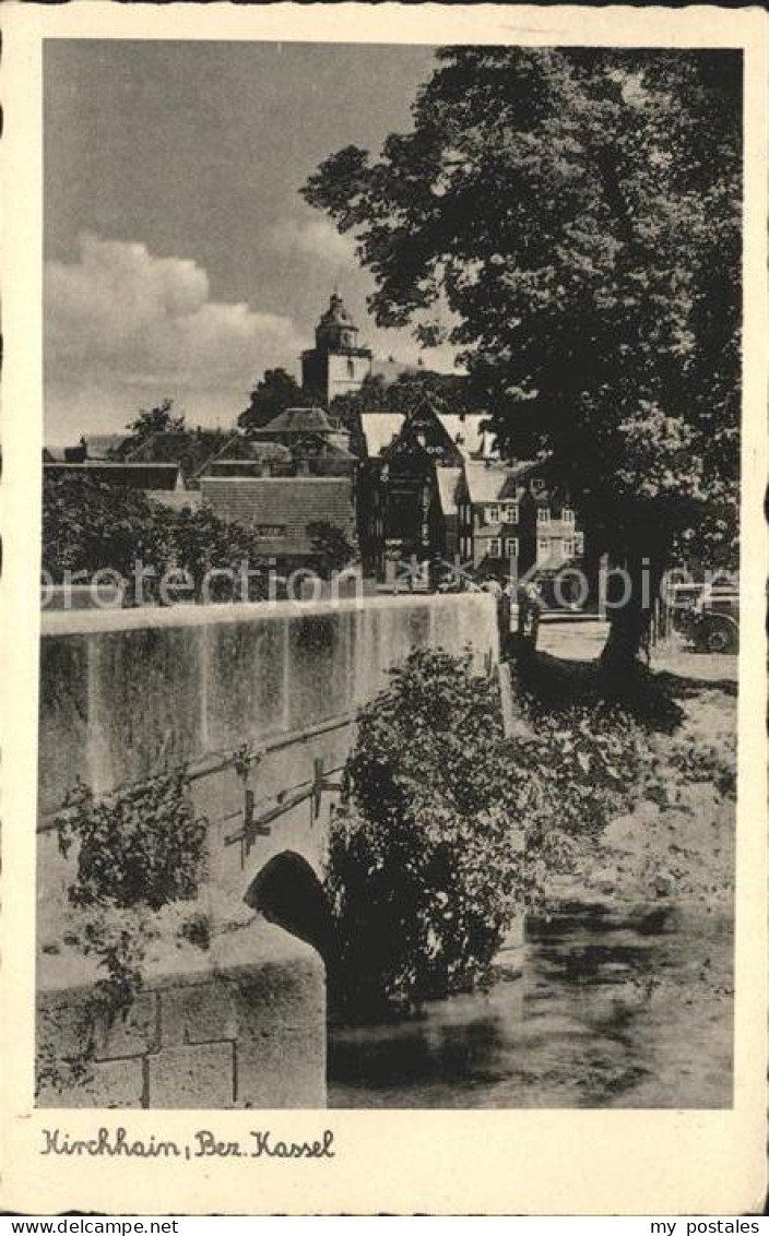 41599668 Kirchhain Hessen Panorama Mit Bruecke Kirchhain - Kirchhain