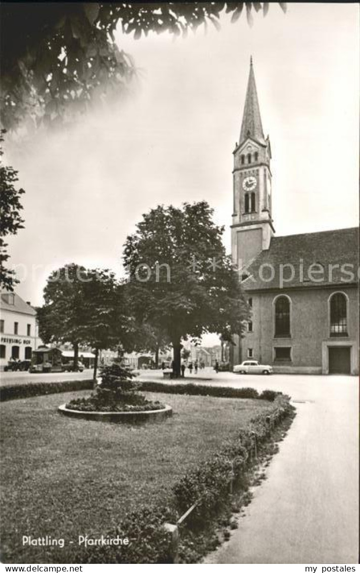 41599665 Plattling Isar Bayern Pfarrkirche Plattling - Plattling