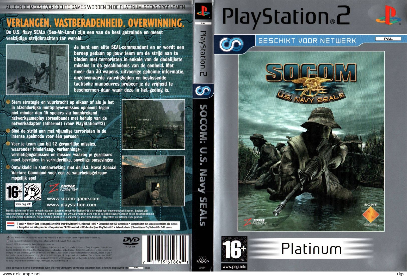 PlayStation 2 - SOCOM: U. S. Navy Seals - Playstation 2