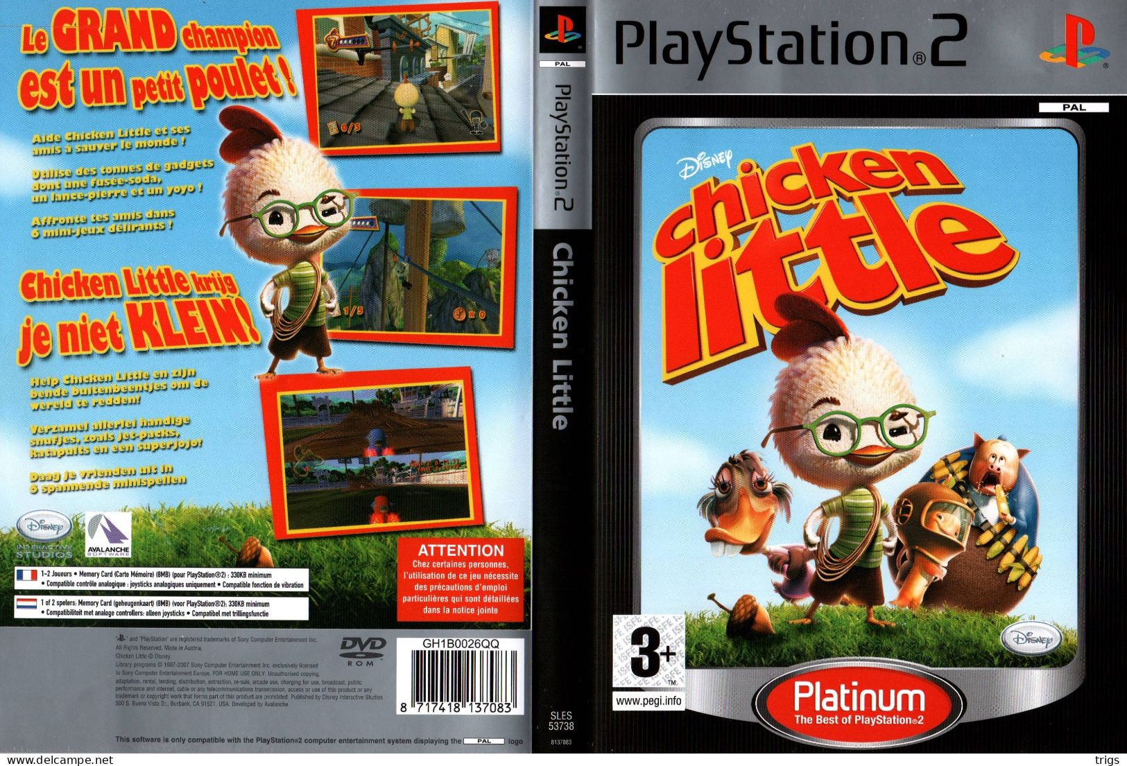 PlayStation 2 - Chicken Little - Playstation 2