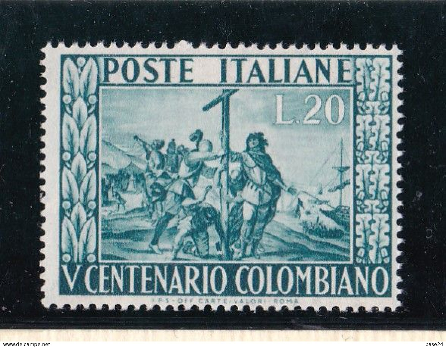 1951 Italia Italy Repubblica CRISTOFORO COLOMBO Serie MNH** SCOPERTA DELL'AMERICA, DISCOVERY OF AMERICA - Christopher Columbus