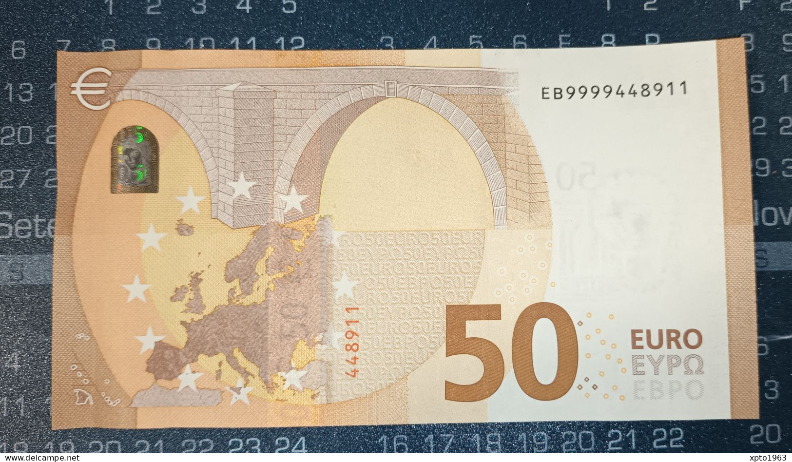50 EURO FRANCE - E015 H5 - EB9999xxx (R) - UNC DRAGHI - 50 Euro