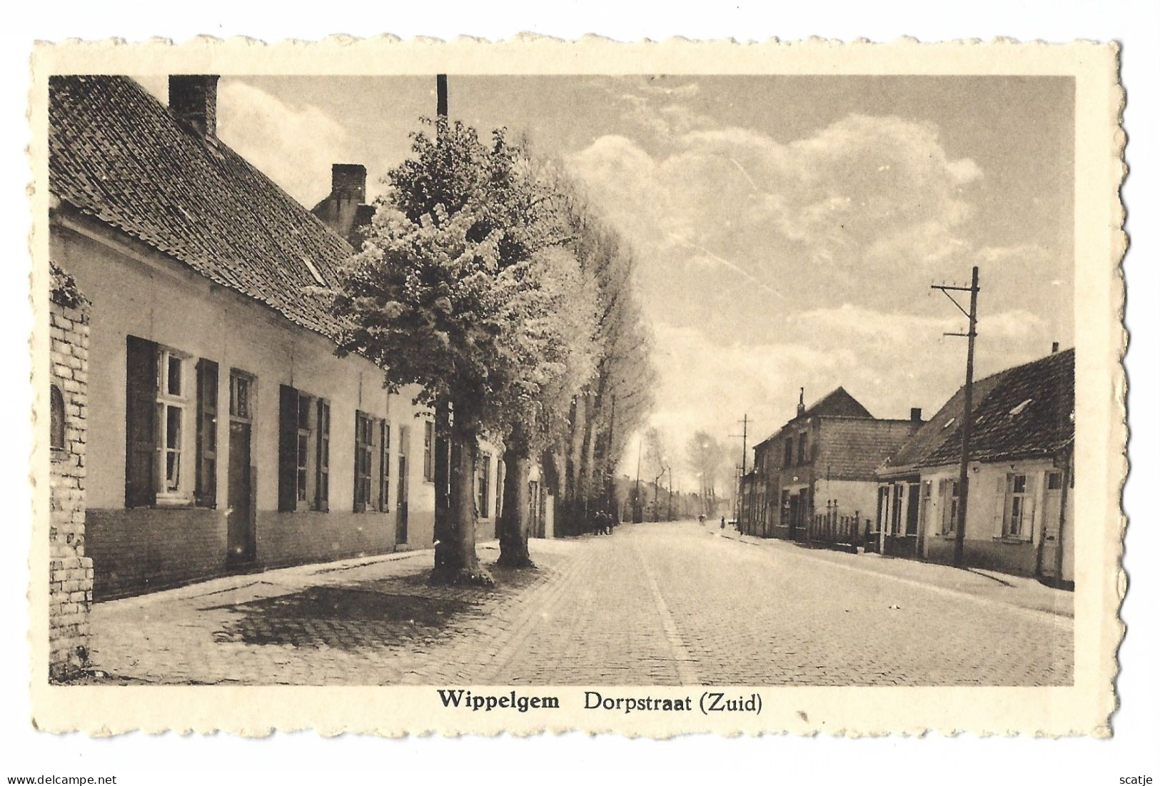 Wippelgem    -   Evergem    -   Dorpstraat - Evergem