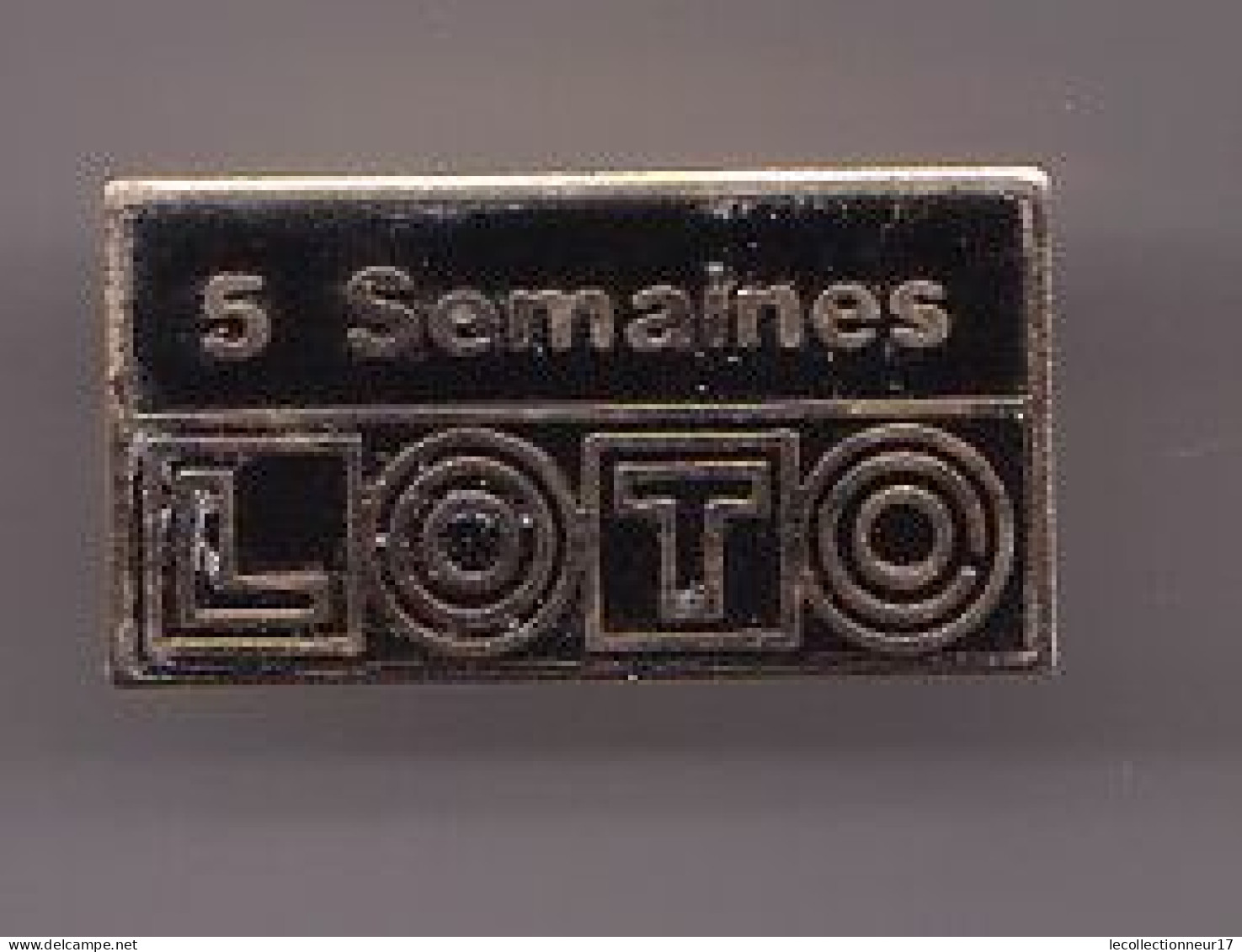 Pin's Jeux Loto 5 Semaines Réf 114 - Jeux