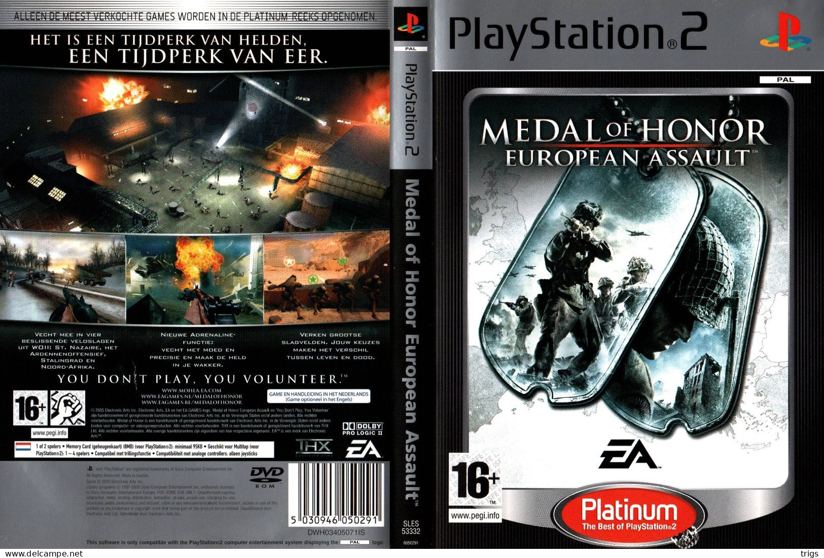 PlayStation 2 - Medal Of Honor: European Assault - Playstation 2