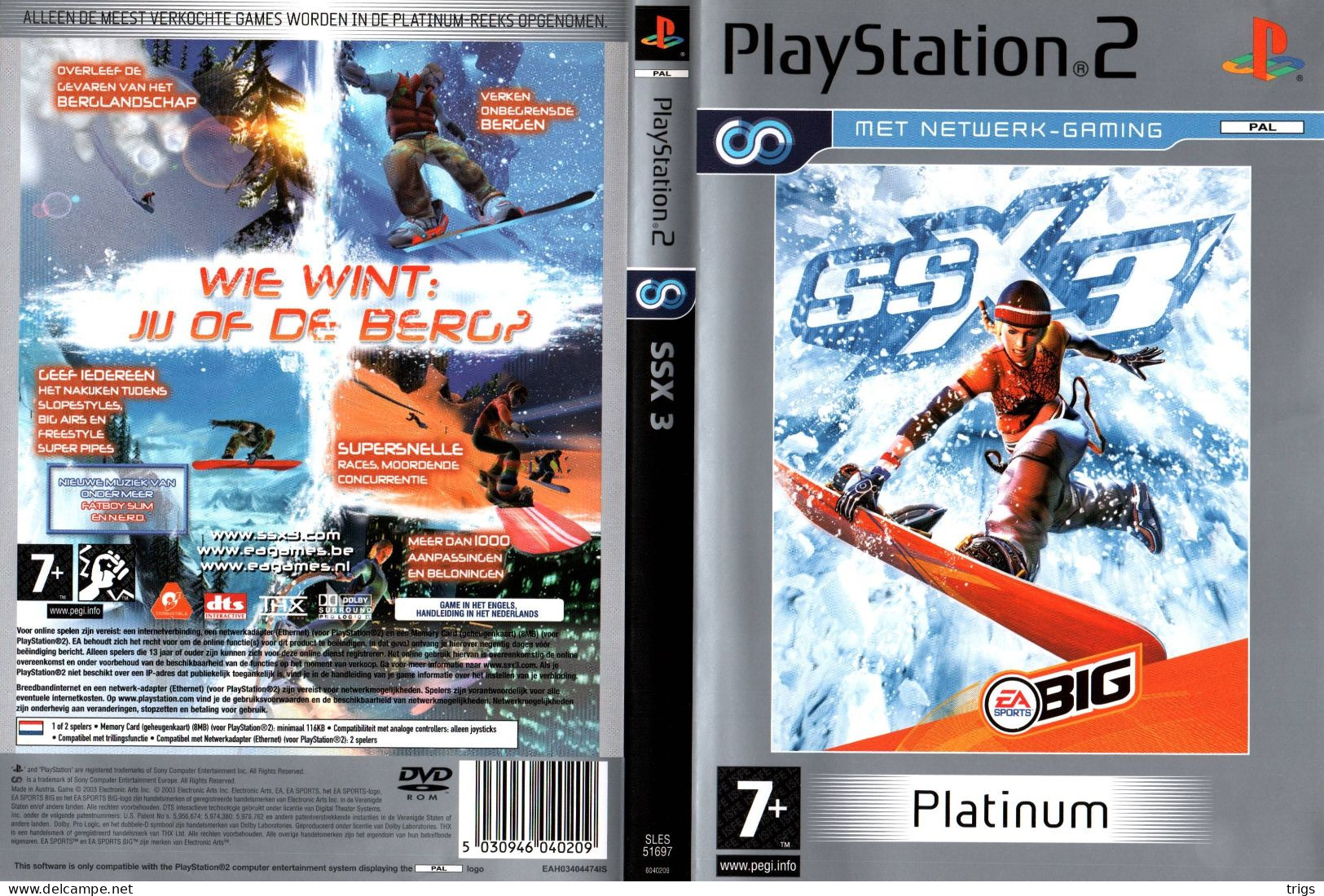 PlayStation 2 - SSX3 - Playstation 2