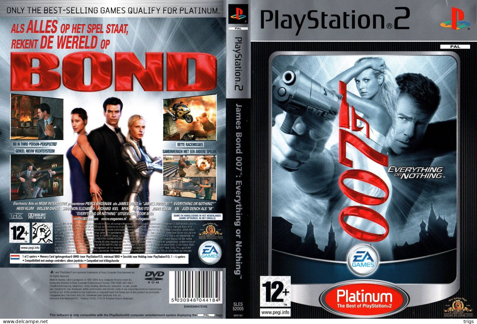 PlayStation 2 - James Bond 007: Everything Or Nothing - Playstation 2