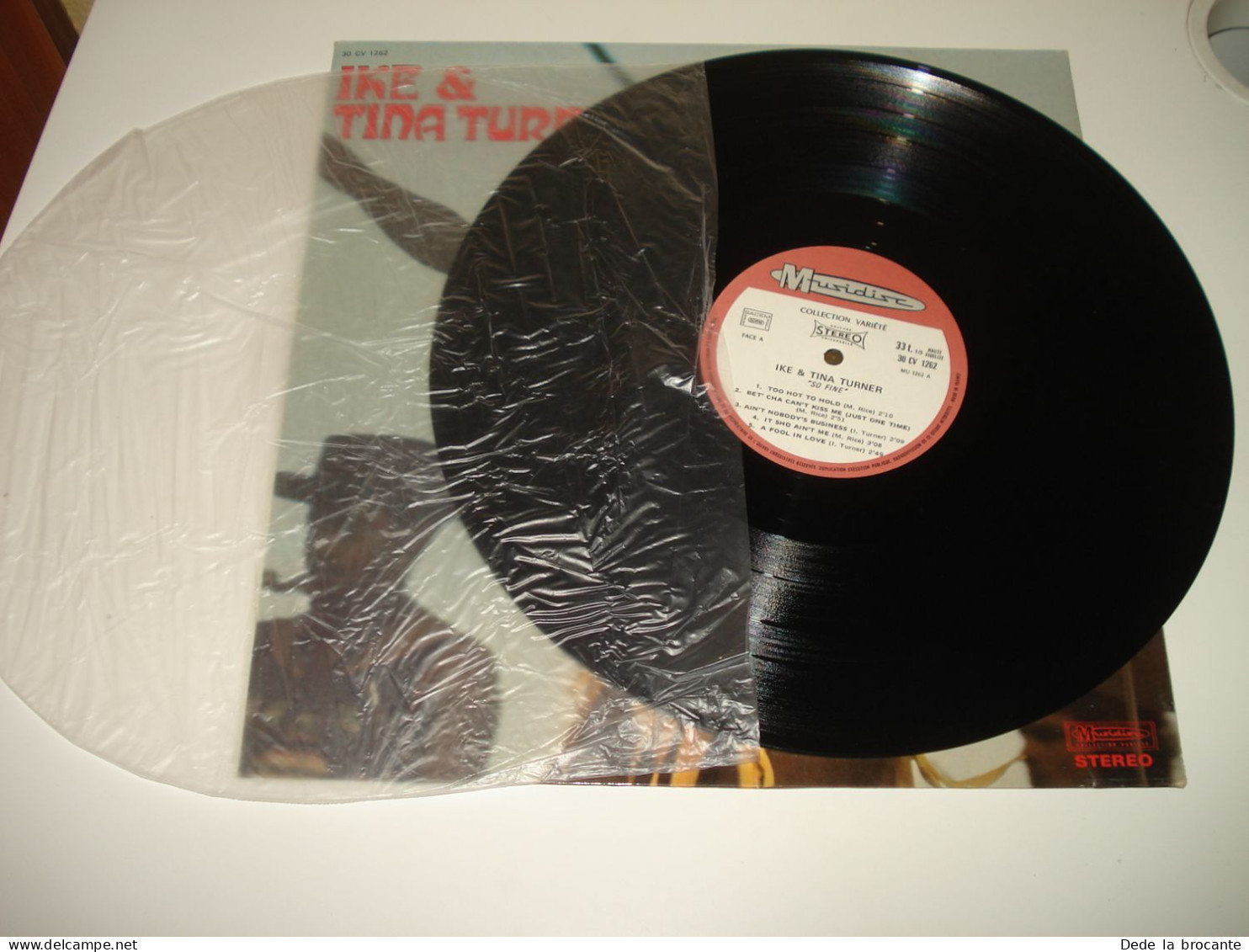B13 / Ike  Tina Turner – So Fine –  LP - Musidisc – 30 CV 1262 - Fr 1968  EX/NM - Disco & Pop