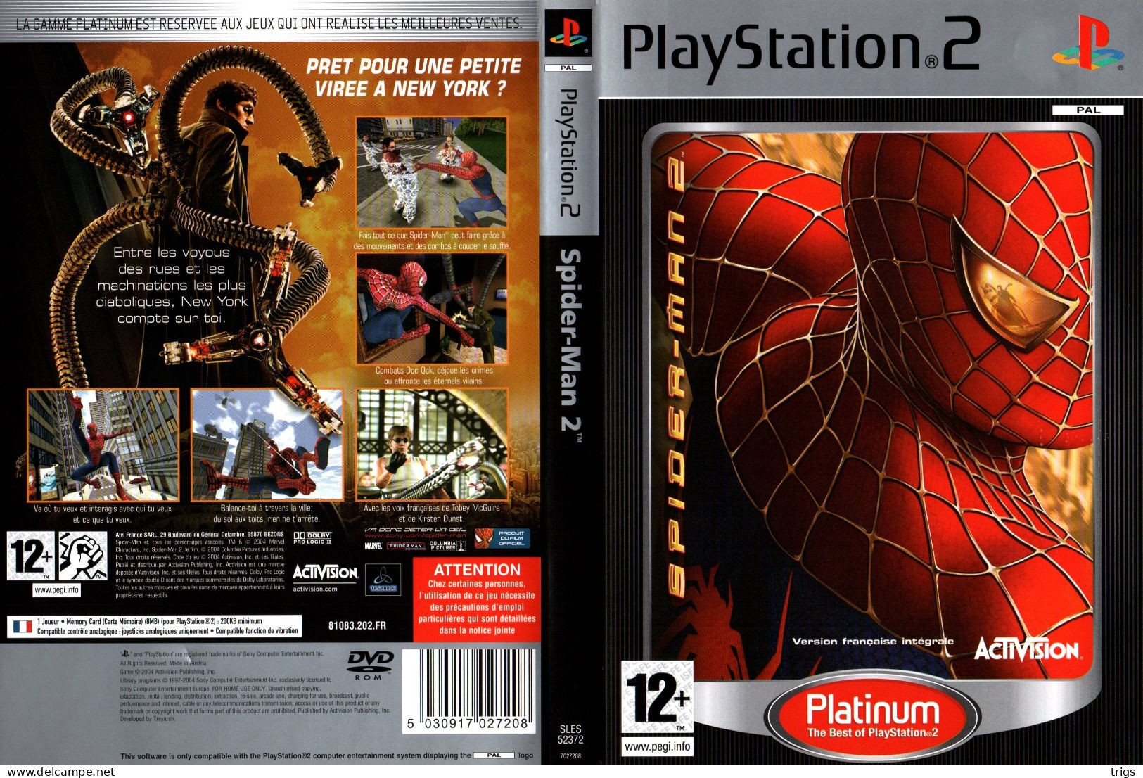 PlayStation 2 - Spider Man 2 - Playstation 2