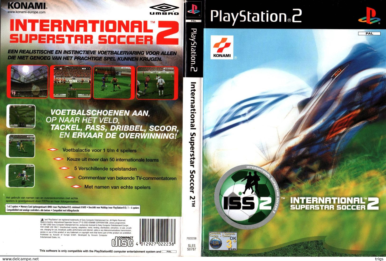 PlayStation 2 - International Superstar Soccer 2 - Playstation 2