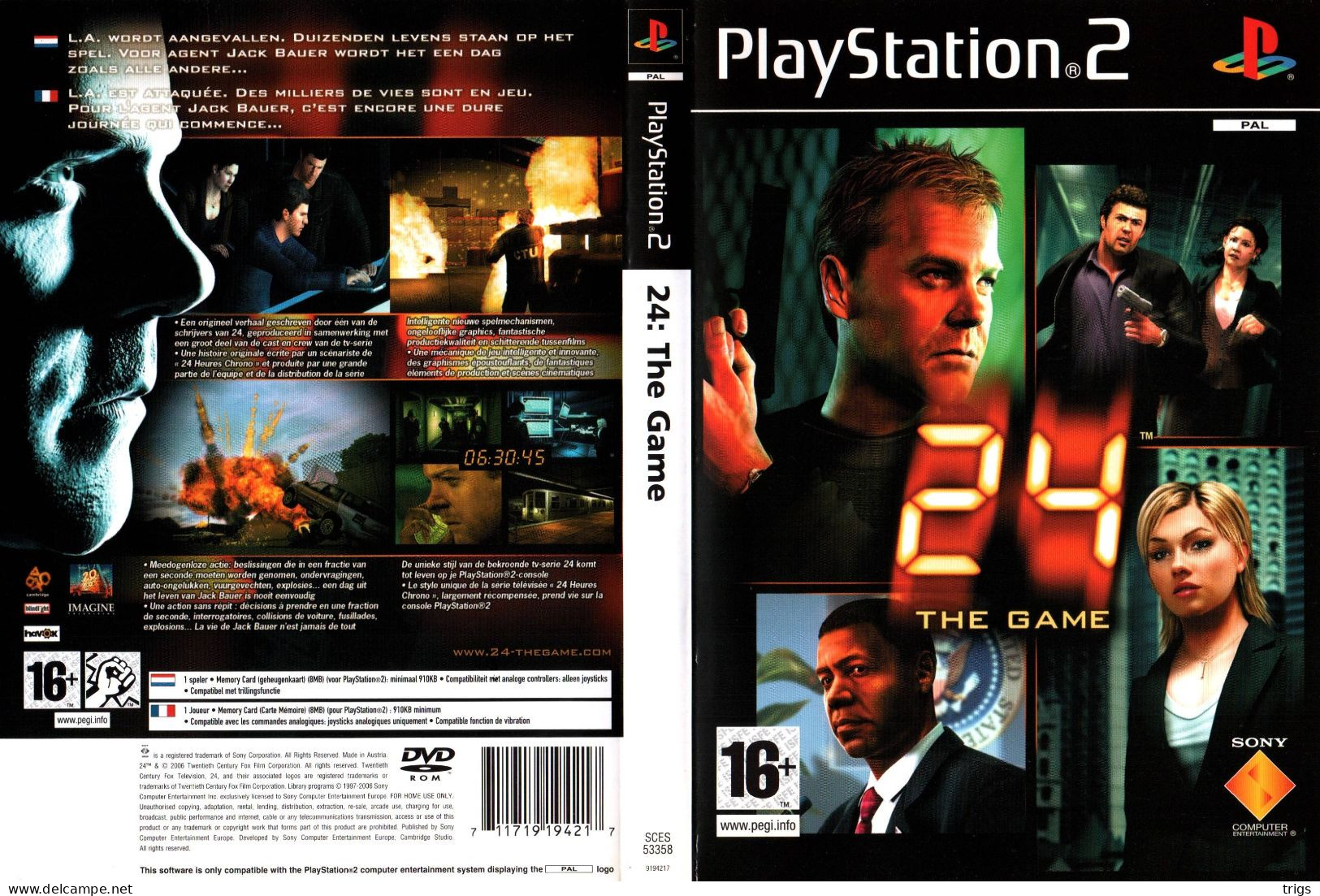 PlayStation 2 - 24: The Game - Playstation 2