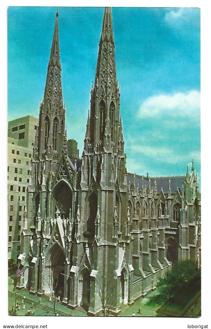 ST. PATRICK'S CATHEDRAL.-  NEW YORK CITY.- ( U.S.A. ) - Églises