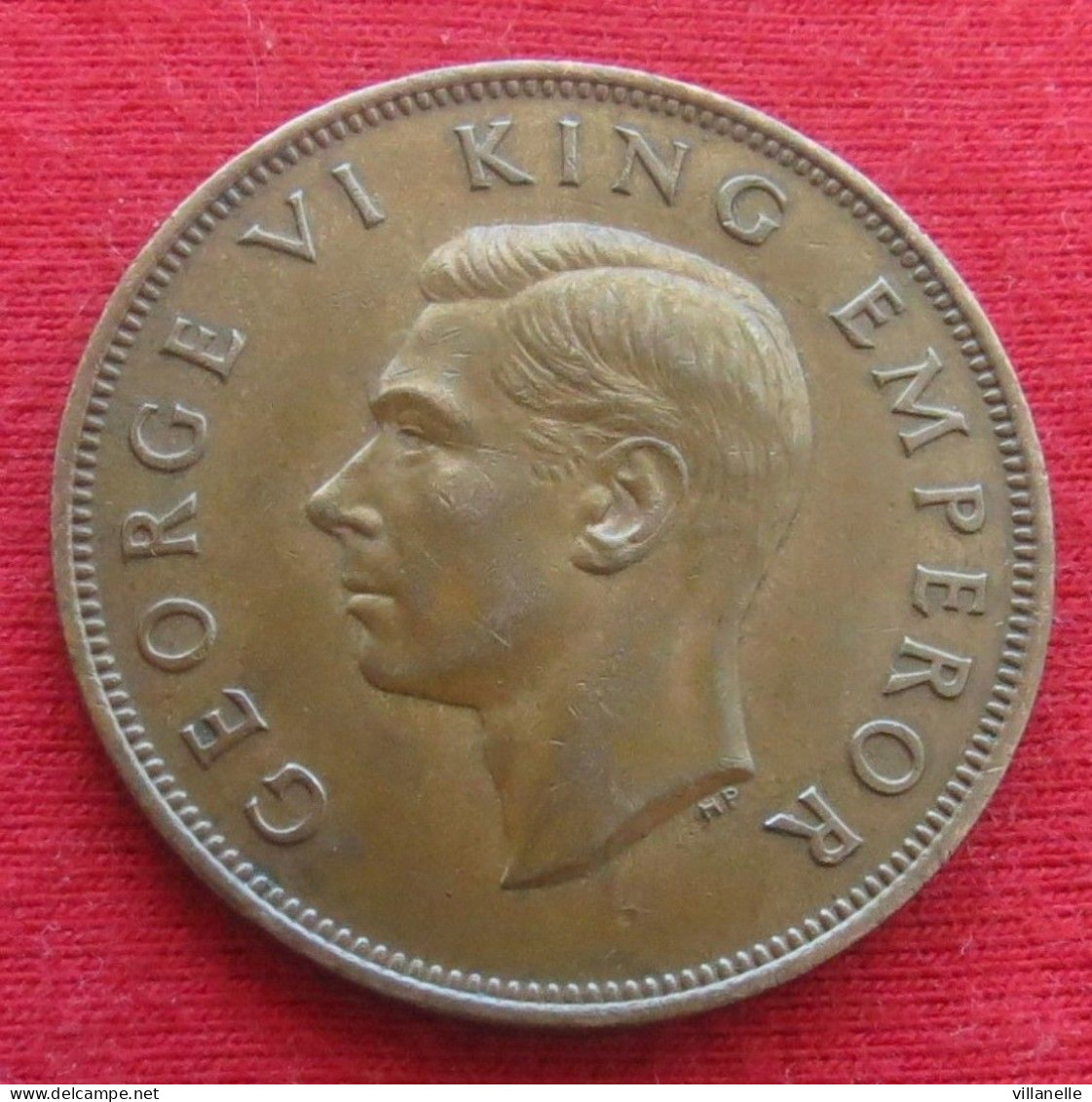 New Zealand 1 One Penny 1941 KM# 13 *V2T  Nova Zelandia Nuova Zelanda Nouvelle Zelande - Neuseeland