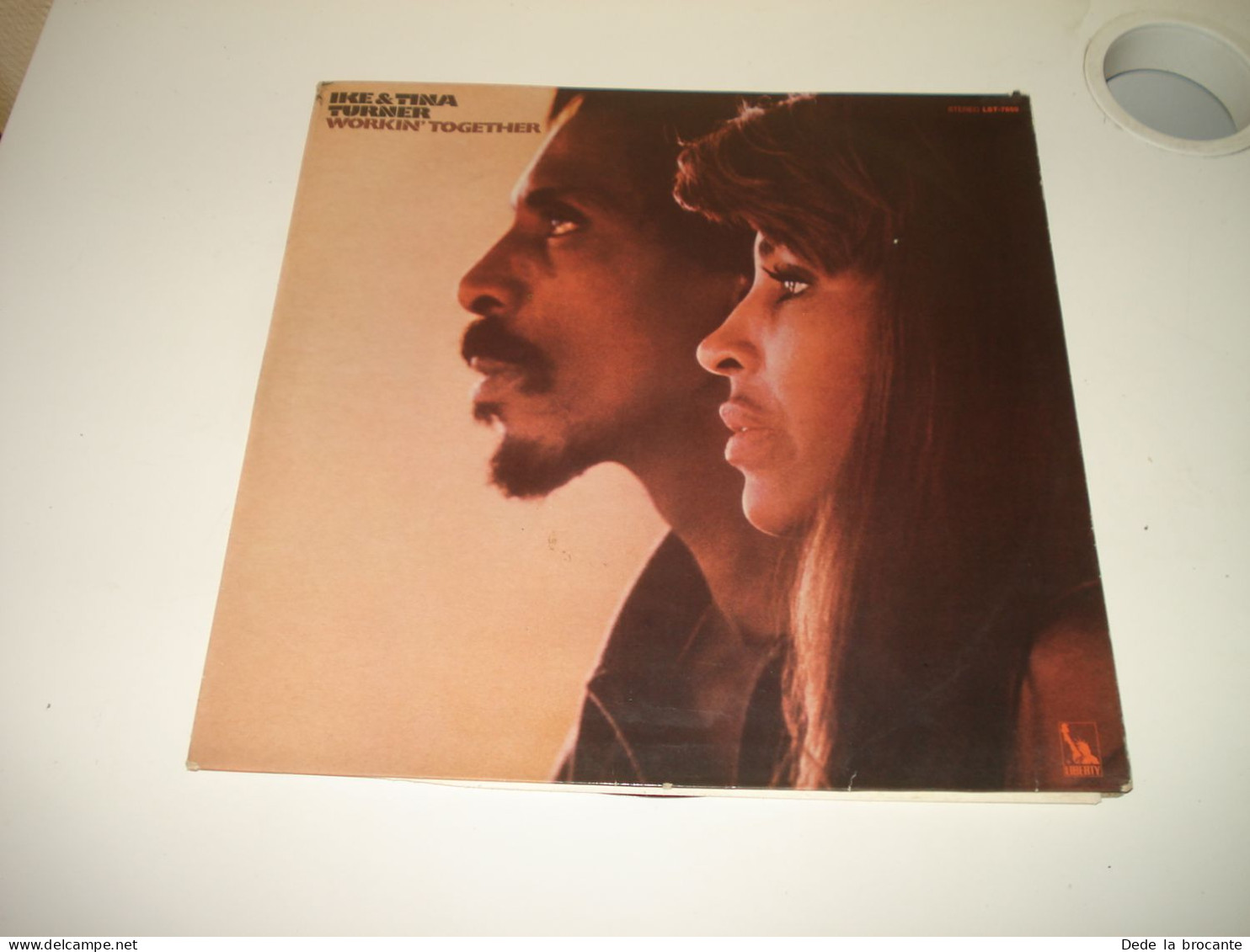 B13 / Ike & Tina Turner – Workin' Together –  LP - LST 7650 - Fr  197?  EX/VG+ - Disco, Pop