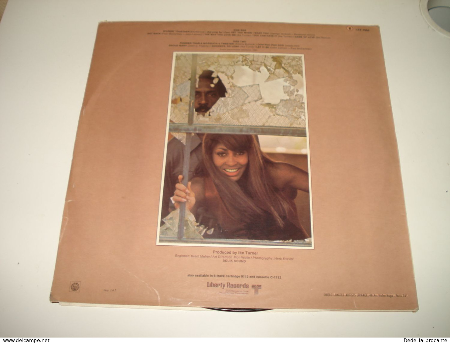 B13 / Ike & Tina Turner – Workin' Together –  LP - LST 7650 - Fr  197?  EX/VG+ - Disco & Pop