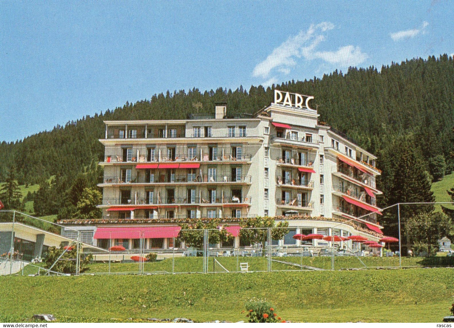 CPM - J - SUISSE - CANTON DE VAUD - VILLARS SUR OLLON - HOTEL DU PARC - Ollon