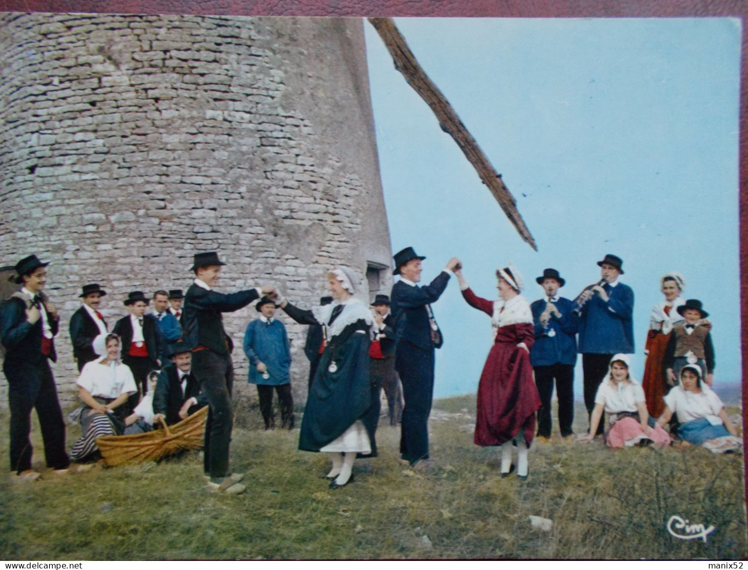 BOURGOGNE - Groupe Folklorique "La Cote Chalonnaise" - Fête Champêtre - Le Rigodon Chalonnais. (CPSM) - Bourgogne