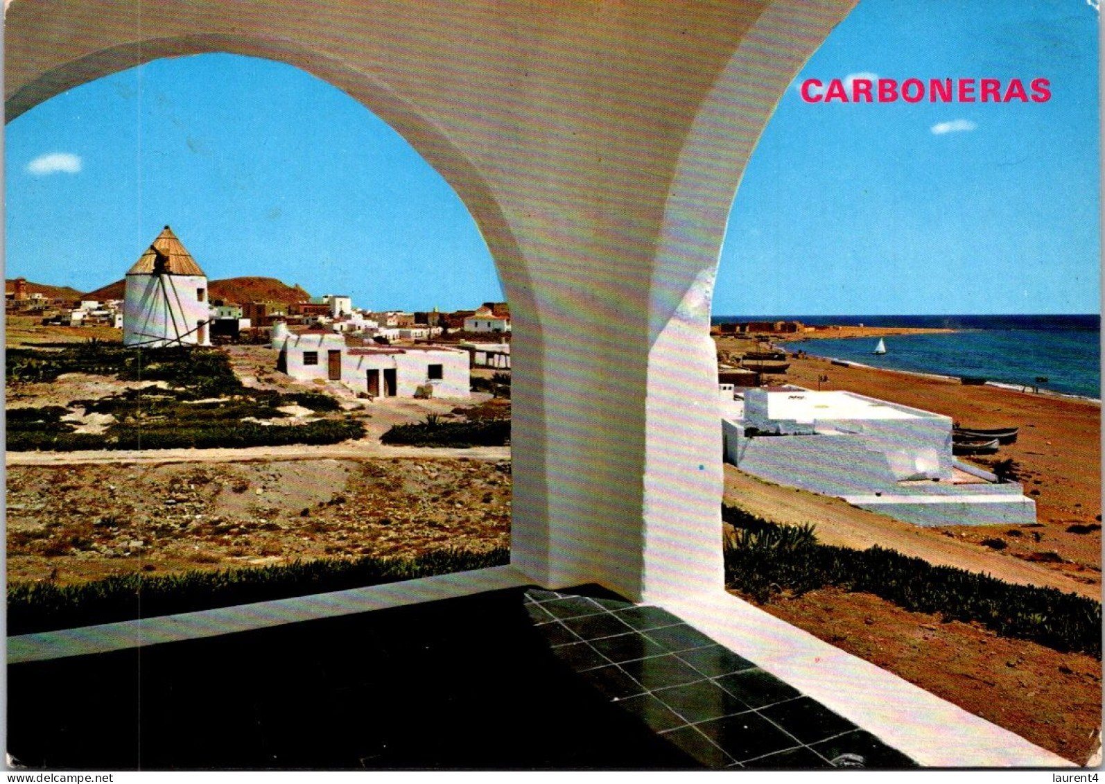 8-1-2024 (4 W 40) Spain - Carboneras (with Wind Mill / Avec Moulin à Vent) - Almería
