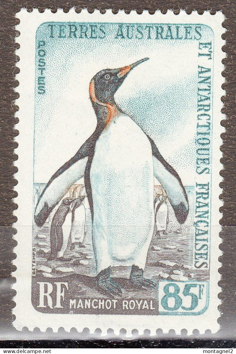 Timbre Des TAAF  N° 17 Neuf ** - Pinguine