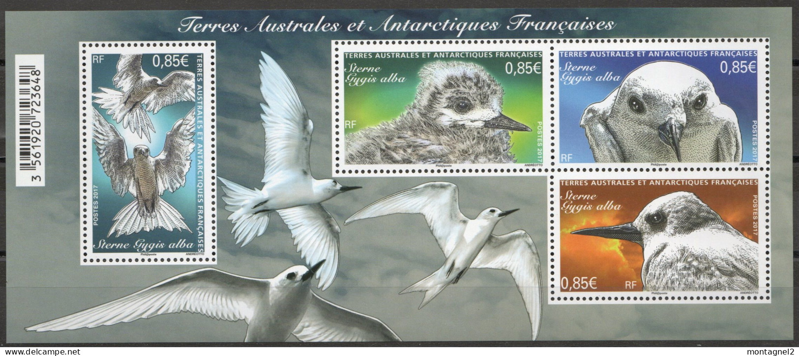 Timbre Des TAAF  N° 871 872 873 Neuf ** - Pinguine