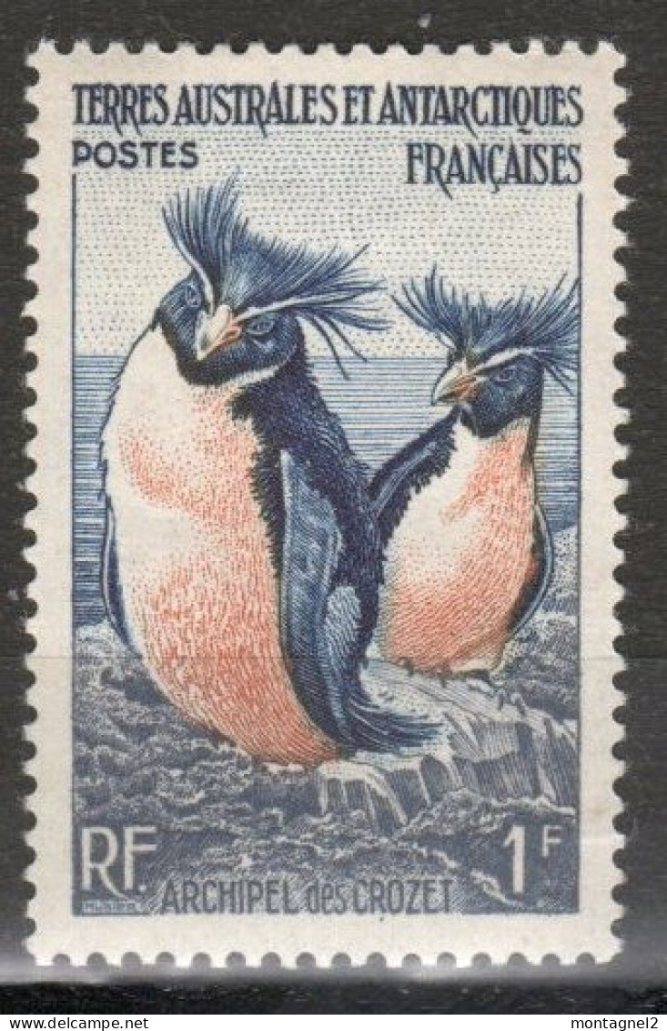 Timbre Des TAAF N° 3  - Pinguine