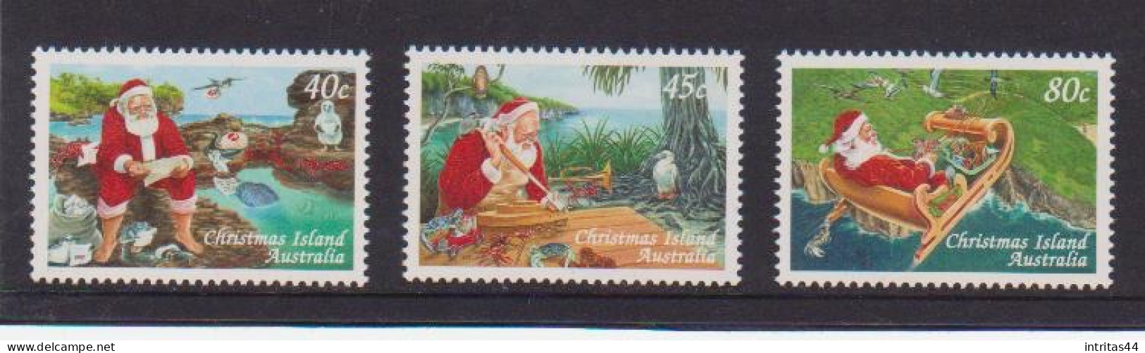 CHRISTMAS ISLAND 1997 "  CHRISTMAS  " SET MNH - Christmas Island