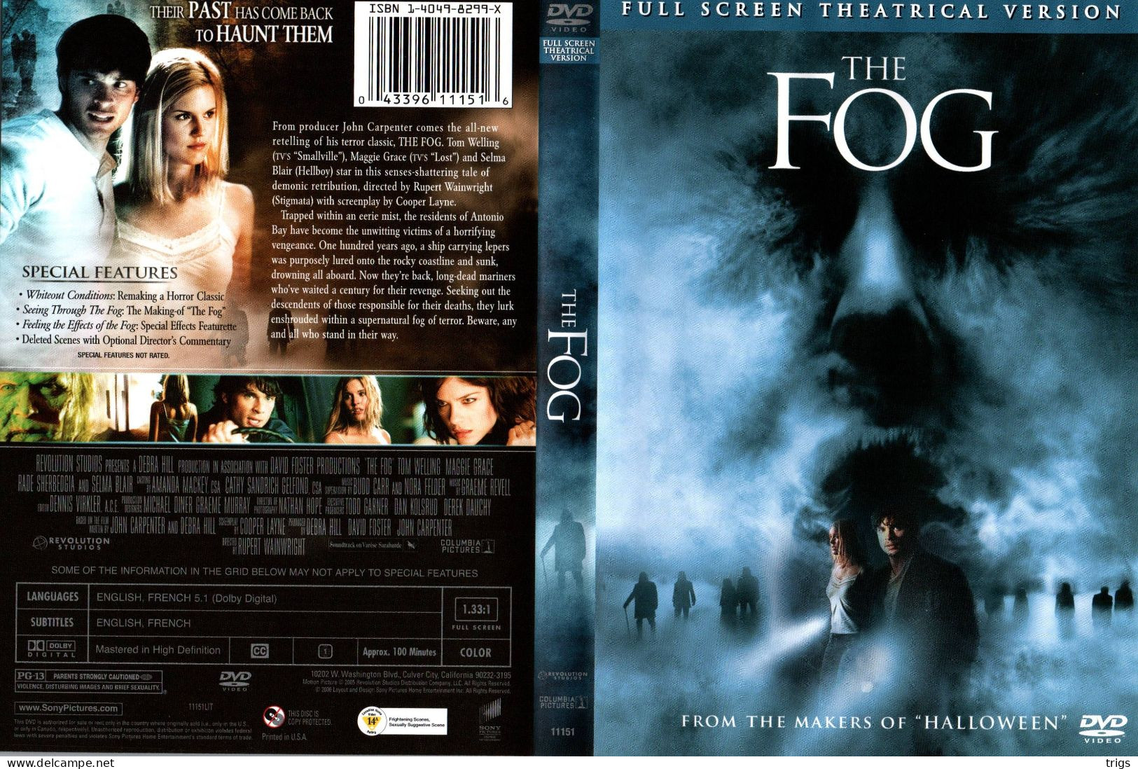 DVD - The Fog - Horror