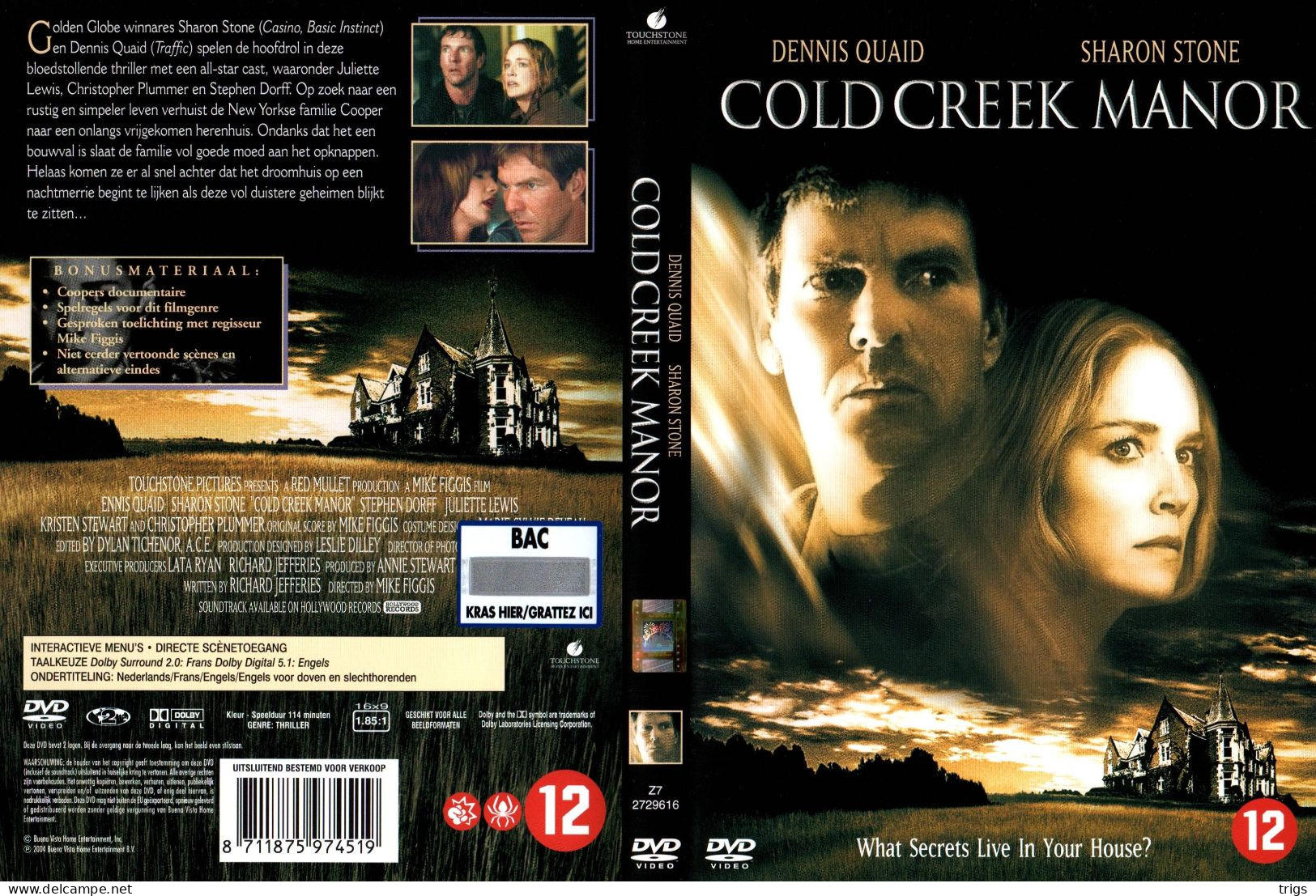 DVD - Cold Creek Manor - Krimis & Thriller