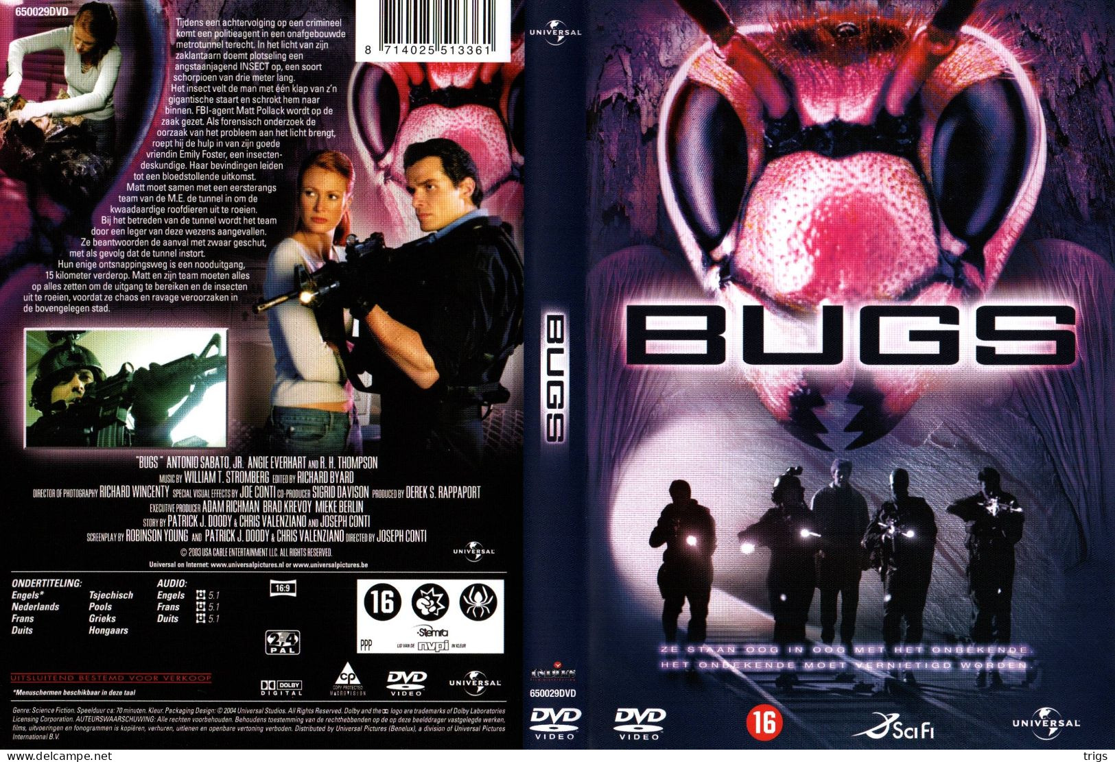 DVD - Bugs - Action, Aventure