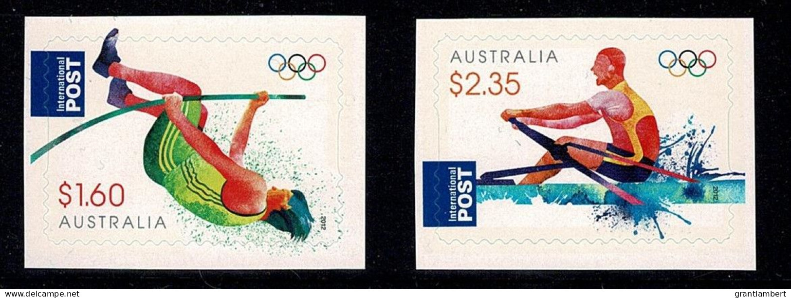 Australia 2012 London Olympic Games  Set Of 2 International Self-adhesives MNH - Mint Stamps