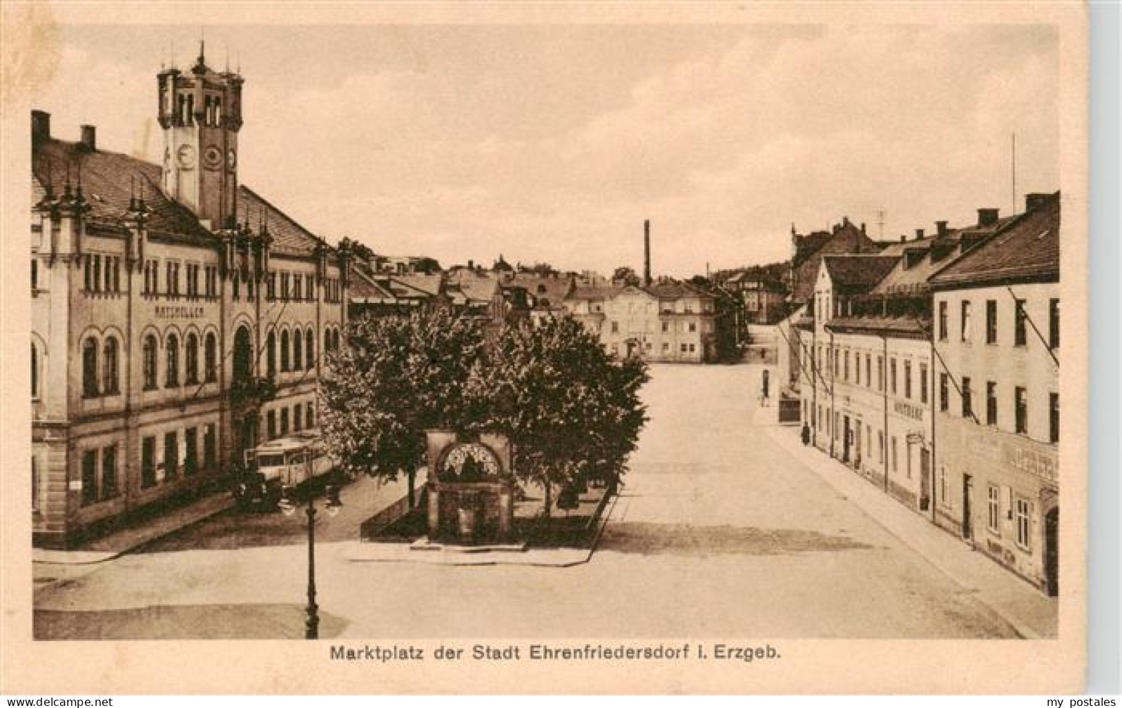 73868415 Ehrenfriedersdorf Erzgebirge Marktplatz Ehrenfriedersdorf - Ehrenfriedersdorf