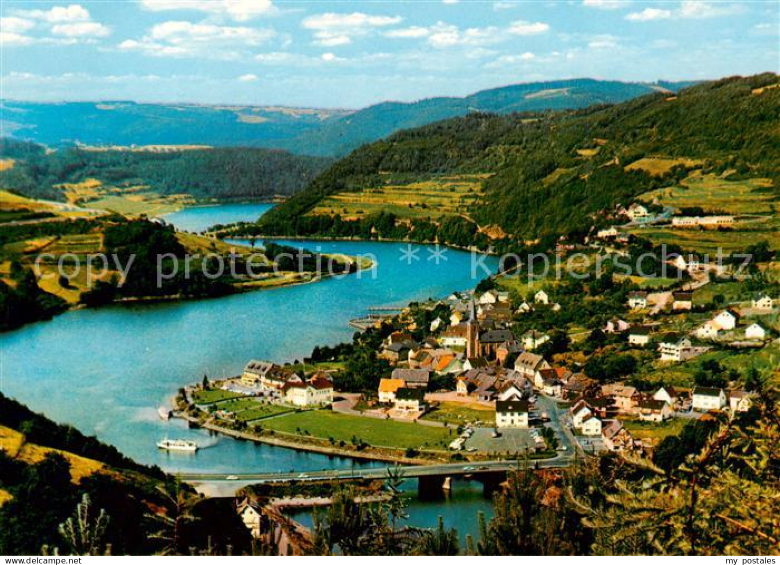 73801301 Einruhr Simmerath Panorama Obersee Der Rurtalsperre  - Simmerath