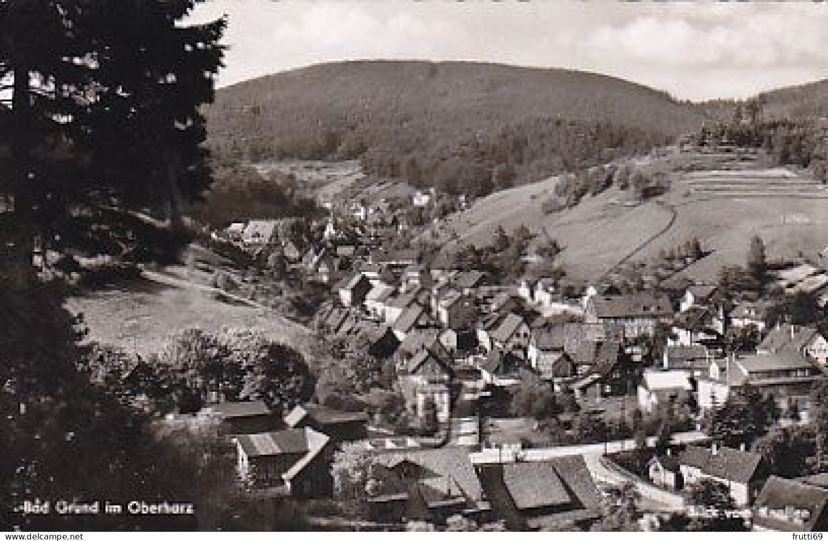 AK 193461 GERMANY - Bad Grund / Oberharz - Blick Von Knollen - Bad Grund