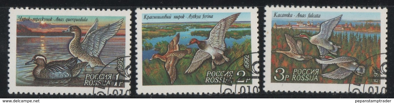 Russia - #6090-92(3) - Used - Gebraucht