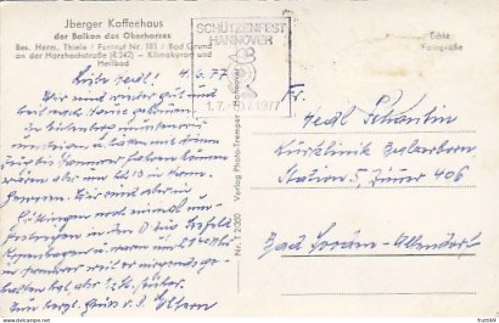 AK 193463 GERMANY - Bad Grund Im Oberharz - Städtisches Badehaus - Bad Grund